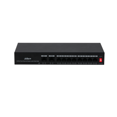 [PFS3010-8ET-65-V2] PFS3010-8ET-65-V2 10-poorts onbeheerde desktopswitch 8-poorts Fast Ethernet PoE + 2-poorts Gigabit Ethernet 65W