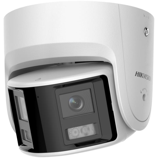 [DS-2CD2367G2P-LSU/SL] Caméra réseau panoramique Hikvision DS-2CD2367G2P-LSU/SL 6 MP avec éclairage hybride intelligent ColorVu, double objectif 2,8 mm
