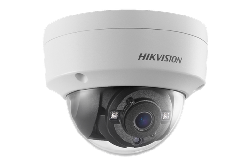 [DS-2CE57H0T-VPITF(2.8)] Caméra dôme HIKVISION HD-TVI DS-2CE57H0T-VPITF 5MP, objectif fixe 2,8 mm, métal