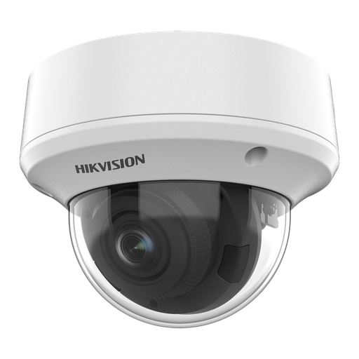 [DS-2CE5AU1T-VPIT3ZF] HIKVISION HD-TVI DS-2CE5AU1T-VPIT3ZF 4K vandaalbestendige gemotoriseerde varifocale domecamera (2,7-13,5 mm)
