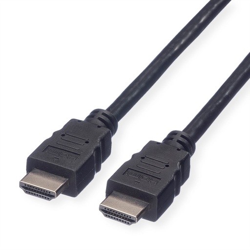 [11.99.5558] Câble HDMI haute vitesse VALUE, M/M, noir, 10 m