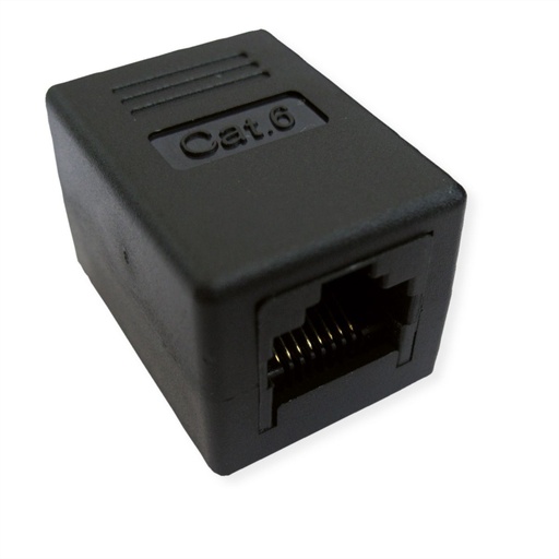[21.99.3001] Coupleur modulaire RJ-45 VALUE, Cat.6 (Classe E), UTP, noir