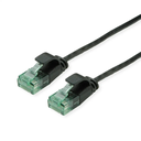 U/UTP Slim Patch Cord Cat.6A Black