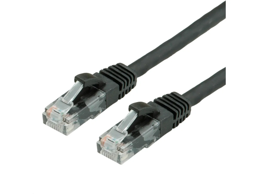 [UTP-CAT6A-B] Cordon de raccordement UTP Cat.6A (classe EA), noir