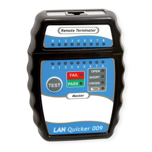 [13.99.3001] VALUE LAN Quicker Cable Tester LAN, RJ45, STP / UTP