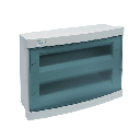 SURFACE-MOUNT ENCLOSURE WITH COVER, 24 MODULES