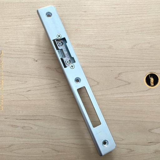 [1720-902G/B] JIS 1720-902G/B 12- 24 V ac/dc.ELECTRIC STRIKE WITH GRAY STEEL FACEPLATE
