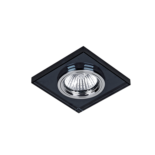 [CR-777S/BK] CR-777S/BK SPOTLIGHT VIERKANT MR16 ZWART GLAS