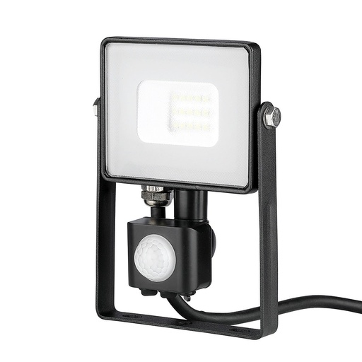 [98PRIME10SEN] Projecteur 98PRIME10SEN 10 W SMD avec capteur PIR et corps noir