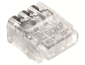 [SDKF3] SDKF3 (3X) Pack 75 - Connecteur à levier (0,5÷2,5mm2)