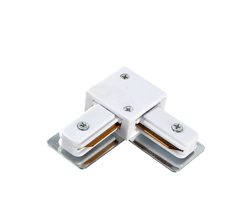 [93120] Adaptateur monophasé en forme de L SKYWAY 120 blanc