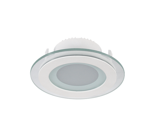 ELMARK RD 6W GLAS LED PANELEN ROND D:100/H:35/D1:60mm