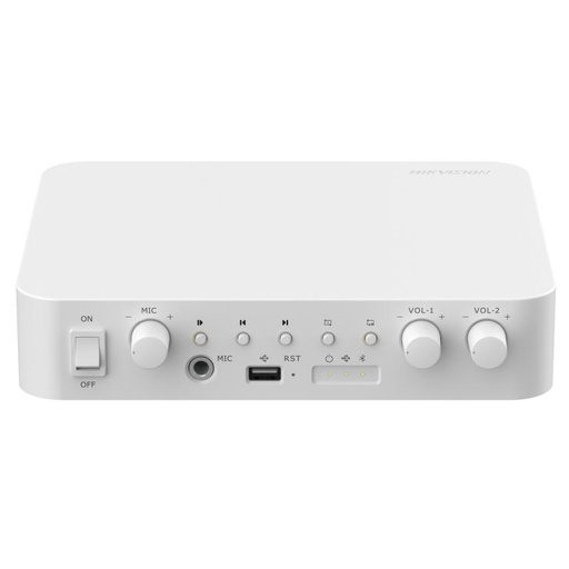 [DS-QAE1A80G1-VB] Hikvision DS-QAE1A80G1-VB 80W 2-zone netwerkversterker