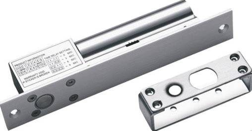 [DS-K4T108]  Serrure électrique HIKVISION DS-K4T108 205 × 34 × 42 mm - 12 V CC, ≤ 1,2 A