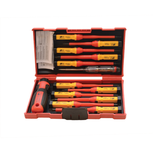 [598024] 13PCS VDE INSULATED SCREWDRIVER SET CRV -598024