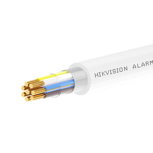 [DS-1AC2C6APL1-W] Hikvision DS-1AC2C6APL1 Alarm Cable (6+2) 6x0.22/2x0.75 - 100m - CPR Eca Certified