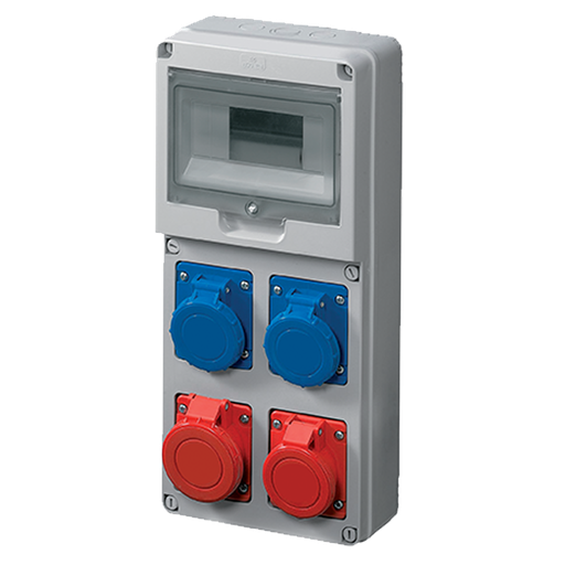 [53EC690234A4] Carte industrielle IP44 3P32A-1/3P32A-1/4P16A-1/4P16A-1 Cat. №: 53EC690234A4