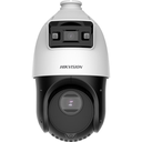 Hikvision DS-2SE4C415MWG-E/14  TandemVu 4-inch 4 MP 15X Colorful & IR Network Speed Dome & Fixed 2.8mm 113.3°