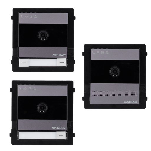 [DS-KD7003EY-IME2/ALU] HIKVISION DS-KD7003EY-IME2/Aluminum 2-draads HD-deurstation
