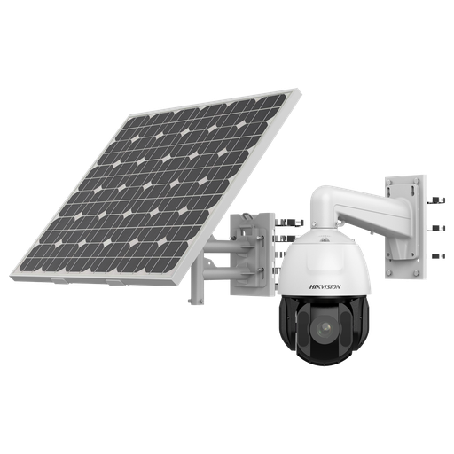 [DS-2DE5425IWG-K/4G] Hikvision DS-2DE5425IWG-K/4G 4MP 25x Pro PTZ-beveiligingscamerakit op zonne-energie 4G