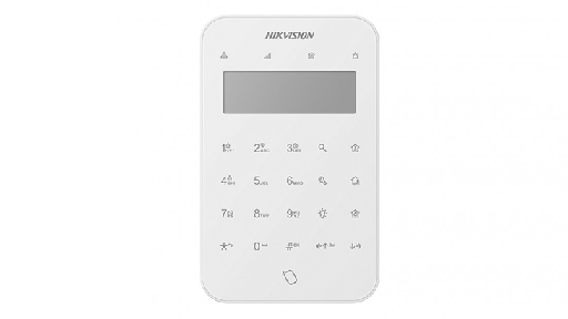 [DS-PK1-LT-WE] Hikvision DS-PK1-LT-WE Draadloos LED-toetsenbord voor AX PRO