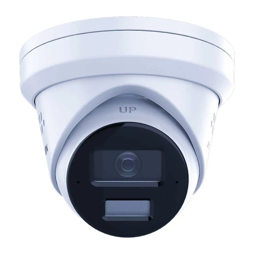 [DS-2CD2383G2-LI2U/SL(Wh)] Hikvision DS-2CD2383G2-LI2U/SL(Wh)  2.8mm  8 MP IP-torencamera Wit - Acusense stroboscooplamp en hoorbare waarschuwing en slimme hybride lamp