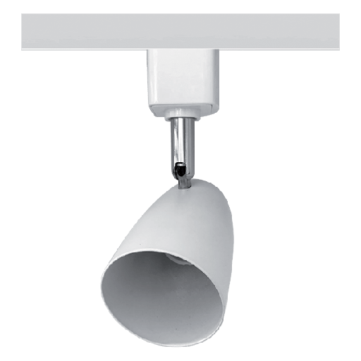 [93TL2044/WH] T2044 LEGE ARMATUUR GU10 2 LIJNEN D56x86x135 WIT