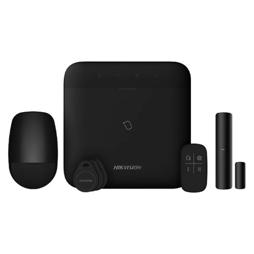 [DS-PWA96-Kit-WE-BK] Hikvision DS-PWA96-Kit-WE-BK Draadloze alarmset in zwarte kleur