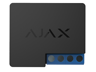 [38204.19.NC1] Ajax Relay, radiokanaalcontroller voor afstandsbediening. Voeding 7-24 V (alleen DC).