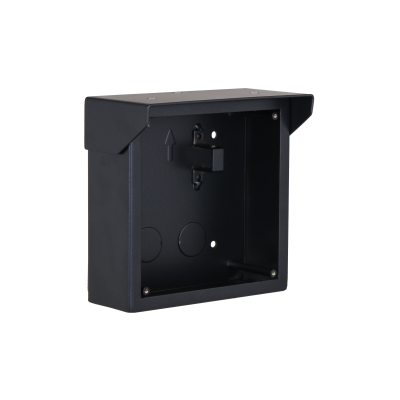 [VTM76-78] Dahua VTM76 Zwarte Opbouwdoos 1x modules voor VTO4202F serie intercom + VTM78 frontpaneel Zwart