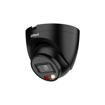 [IPC-HDW2849TP-S-IL-B] Dahua IPC-HDW2849TP-S-IL 8MP Zwart  Smart Dual Light Vaste-focale 2,8mm Eyeball WizSense Netwerkcamera