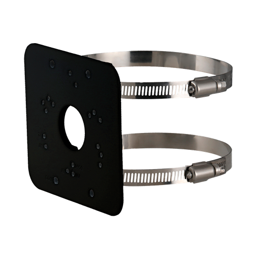 [PFA152-E-B] DAHUA PFA152-E-B( Black) - Support de mât pour dôme motorisé - Aluminium - 114 mm (H) x 125,6 (L) x 20 (P) - 270 g - Longueur réglable - Plage de diamètres 80 à 150 mm