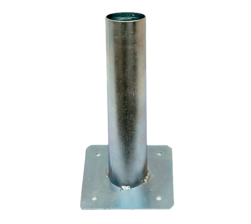 [98POLE45] 98POLE45 Muurbeugel voor straatlantaarn, grijs, diameter 45 mm - hoogte: 250