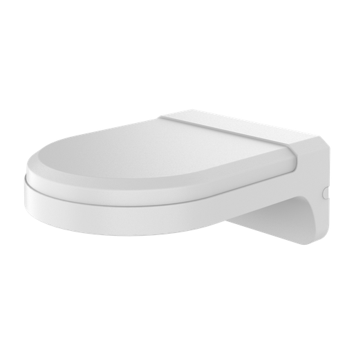 [DS-220AZJ-130-WA] HIKVISION DS-220AZJ-130-WA Wall mount Bracket for Dome and Turret Camera small one holes group 1-7 white