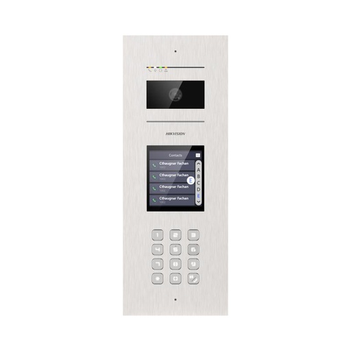 [DS-KD7003EY-S2] Hikvision DS-KD7003EY-S2  Platine de rue HD 2 fils Grand Immeuble