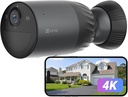 EZVIZ BC1C 4K draadloze wifi-beveiligingscamera voor buiten met 10400mAh-batterij