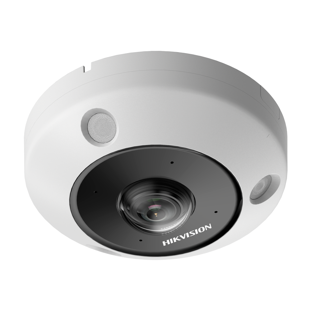 Hikvision DS-2CD63C5G1-IVS- Vaste 1,16 mm 12 MP DeepinView Fisheye netwerkcamera