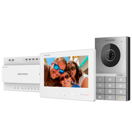 [DS-KIS706EY] Hikvision DS-KIS706EY 2-Wire HD Villa Video Intercom Kit