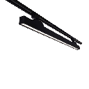 ELMARK K30-24W RAILVERLICHTING K30 2-LIJNS 24W 120° CCT ZWART 71.7cm  x 12.7 x 4.2 cm