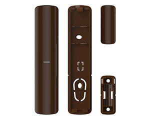 [DS-PDB-MC-Brown] DS-PDB-MC-Brown Couvercle compatible avec le capteur de porte standard DS-PDMC-EG2-WE, couleur brun