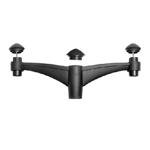 [96WPILARV2L/BL] ADAPTATEUR 2L POUR EKTOR POLLAR, NOIR 