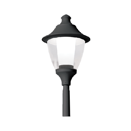 [96GINO5040/BL1] GINO 400 PARKVERLICHTING IP65 E27 LED tot 50W