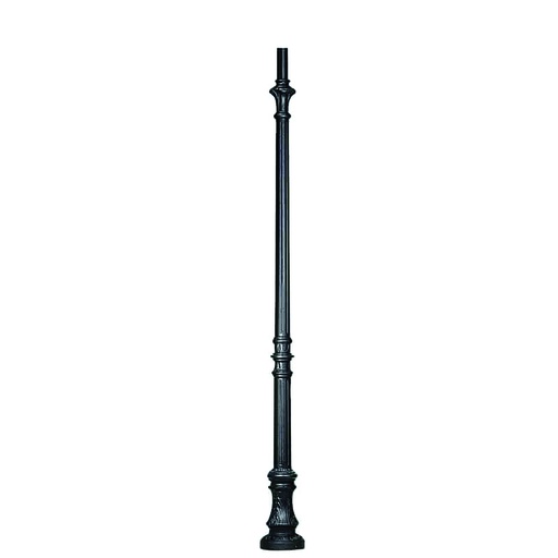 [96KARMEL3000/BL] KARMEL post, 3000 mm, with door, black