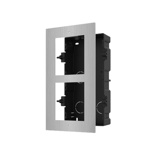 [DS-KD-ACF2/S] Hikvision DS-KD-ACF2/S Flush mounting 2 Module  stainless steel 